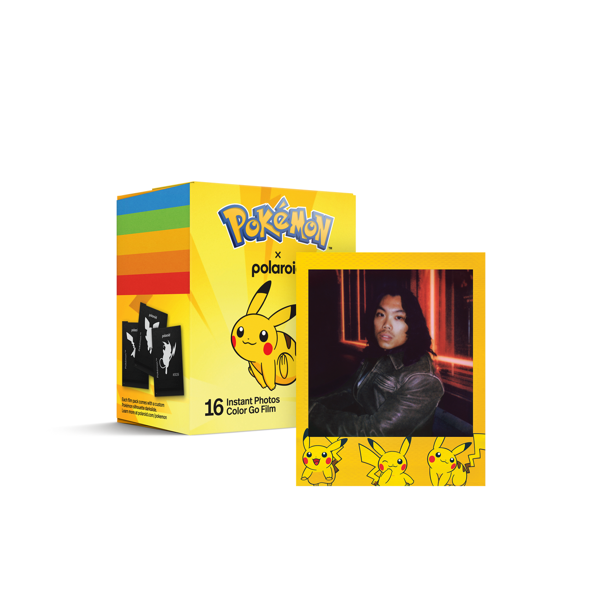 Polaroid Go Color Film – Pokémon Pikachu Edition (Double Pack)