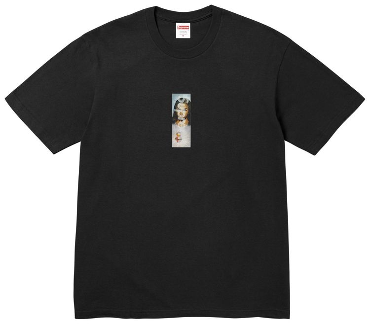 Supreme Prayer Card Box Logo Tee 'Black'