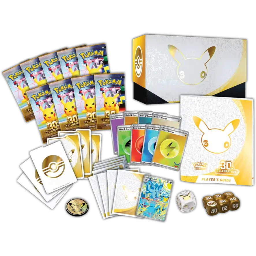 Pokémon 30-jähriges Jubiläum Top-Trainer-Box
