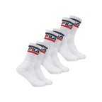FILA Unisex Sport Socks White 3-Pack – streetwear