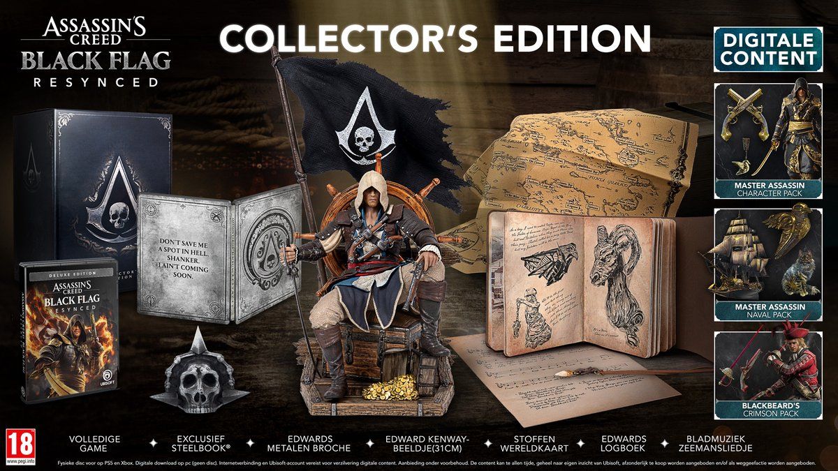 Assassin's Creed Black Flag Resynced Collector's Edition PS5