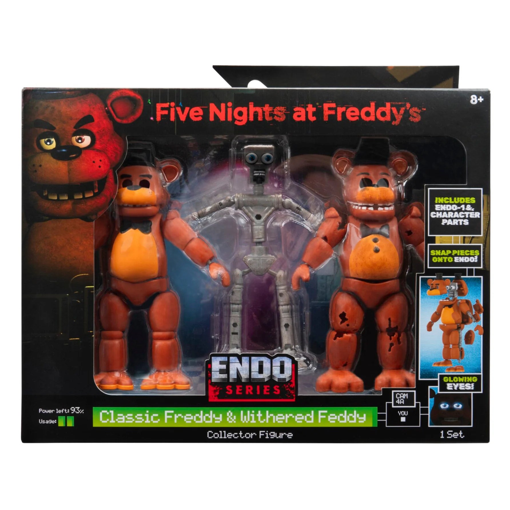 Jazwares Five Nights at Freddy's Endoskeleton Classic + Withered Freddy