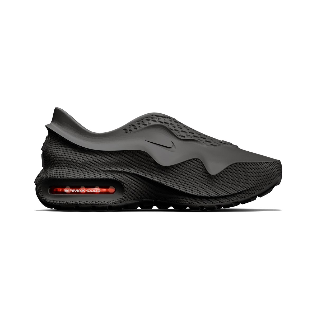 Nike x Zellerfeld Airmax 1000.2 'Black Hyper Crimson'