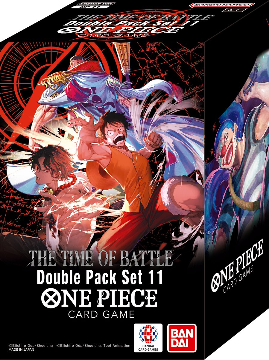 One Piece Card Game – Double Pack Set Vol. 11 (DP-11) – The Time of Battle