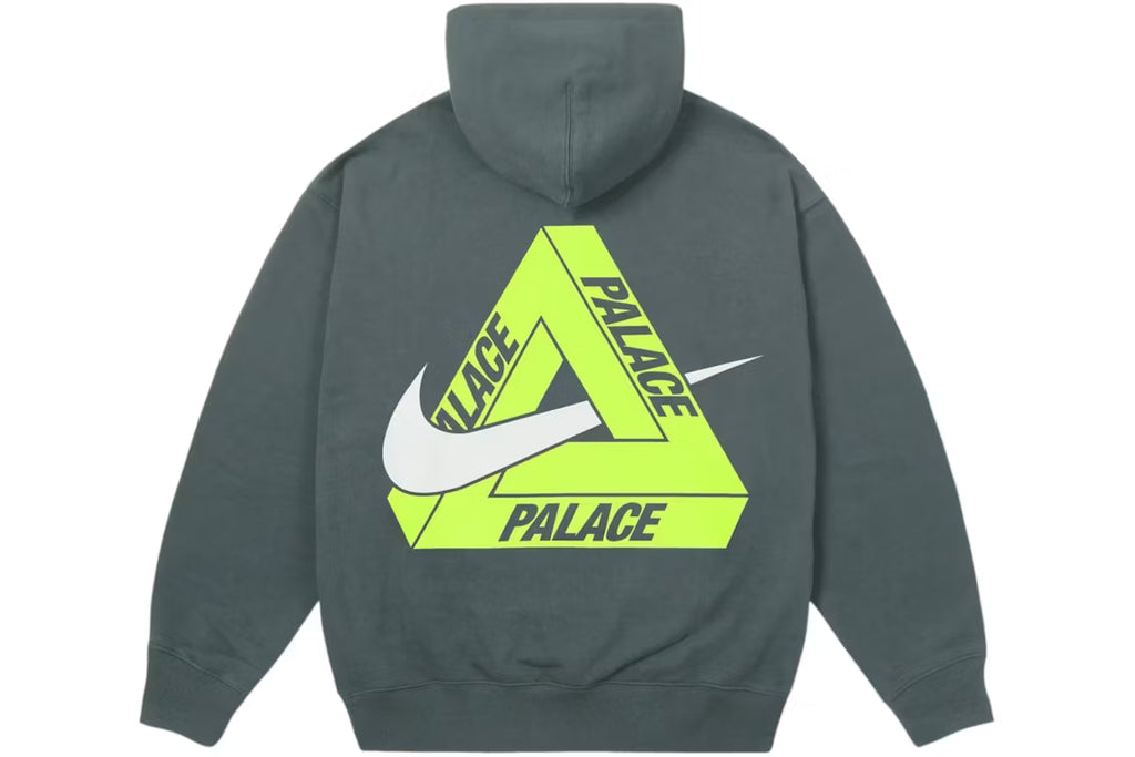 Palace x Nike Tri Swoosh Hoodie 'Charcoal' – authentic sneaker, photo 2