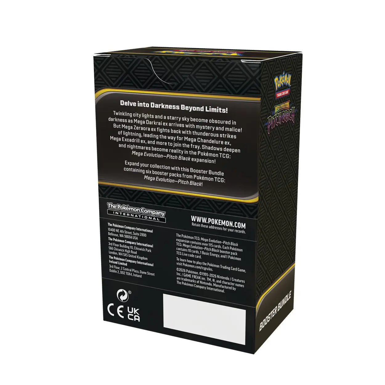 Pokémon Pitch Black Booster Bundle
