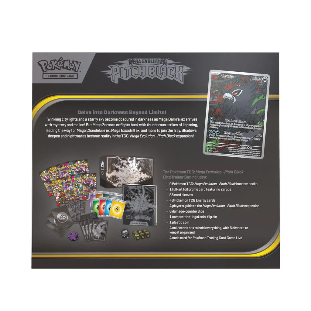 Pokémon Pitch Black Elite Trainer Box – trading card game, photo 2