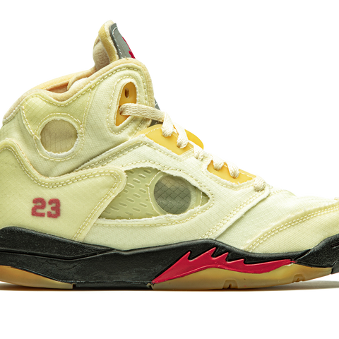 Nike x Off-White Air Jordan 5 'Sail'